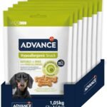 ADVANCE Snacks Hypoallergenic - Galletas Para Perros - Pack De 7 x 150 g - Total 1,05 kg