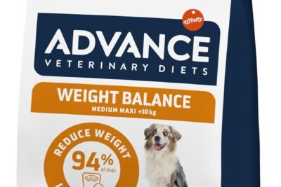 Advance Veterinary Diets Weight Balance Medium & Maxi, Pienso para Perros con Problemas de sobrepeso, 3kg