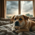Cómo calmar a mi perro durante tormenta y reducir su miedo