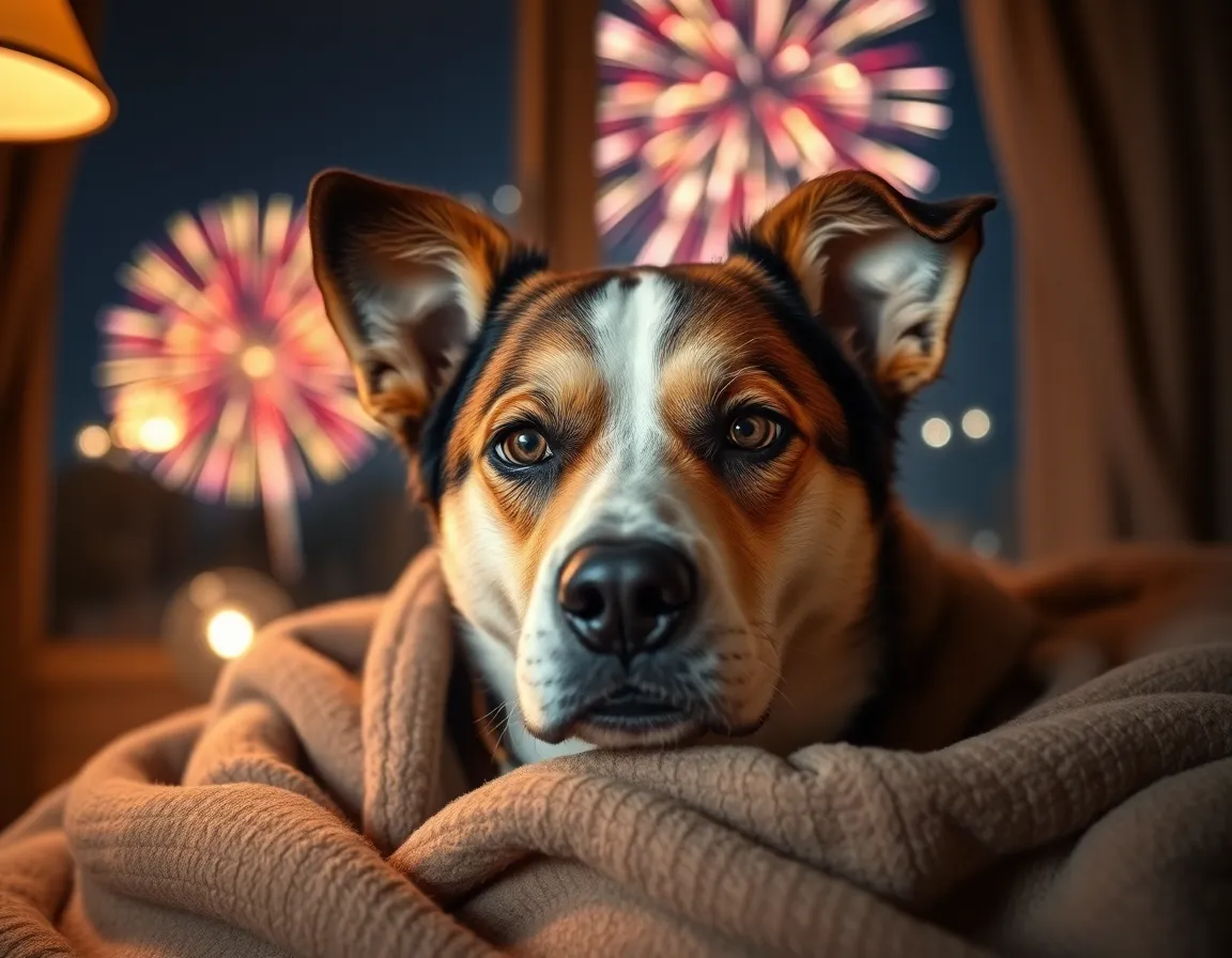 Comportamiento perro miedo cohetes y fuegos artificiales: cómo calmar su ansiedad hoy
