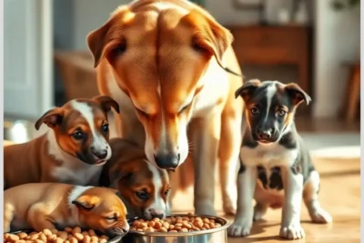 Guía completa de alimento balanceado para perra embarazada y cachorros fuertes