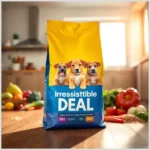 ¡Oferta irresistible en pienso para cachorros de raza grande!