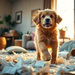 Perro destruye casa cuando solo: causas y soluciones fáciles