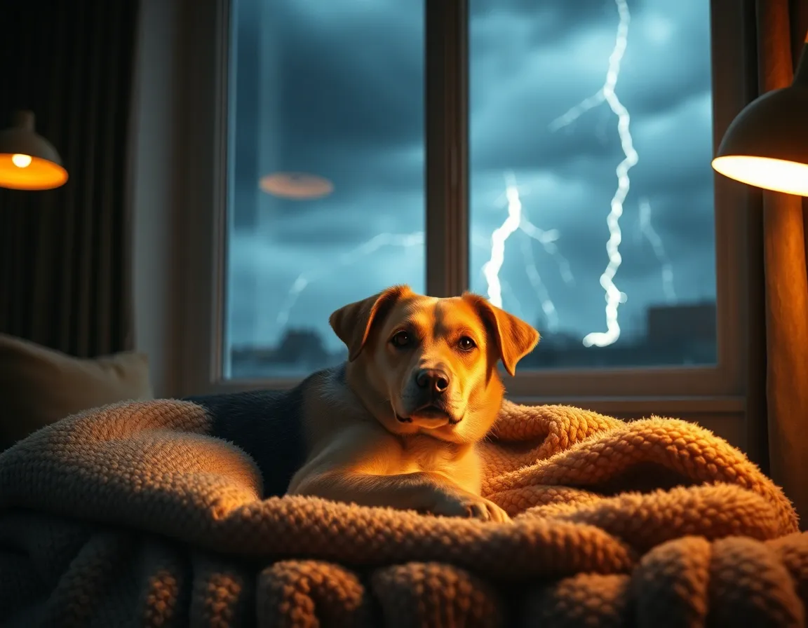 Cómo calmar a mi perro durante tormenta y reducir su miedo Salud cómo calmar a mi perro durante tormenta y reducir su miedo